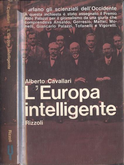 L' Europa intelligente - Alberto Cavallari - copertina