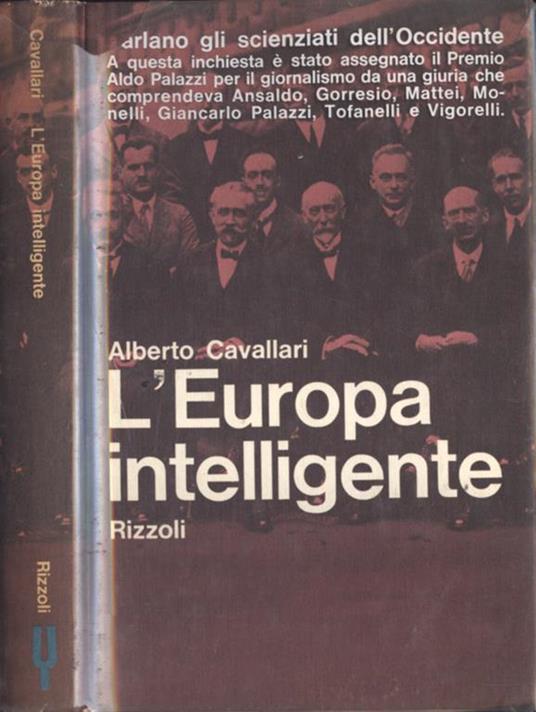 L' Europa intelligente - Alberto Cavallari - copertina