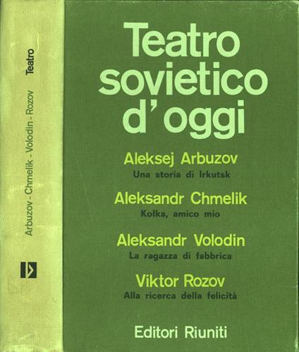 Teatro sovietico d' oggi - copertina