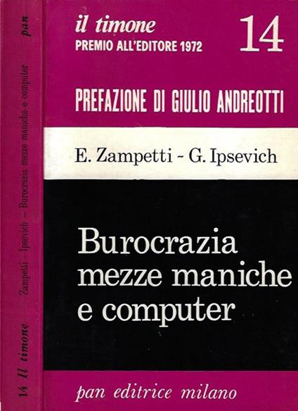 Burocrazia mezze maniche e computer - copertina