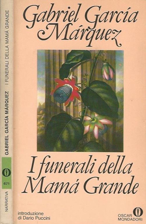 I funerali della Mamà Grande - Gabriel García Márquez - copertina