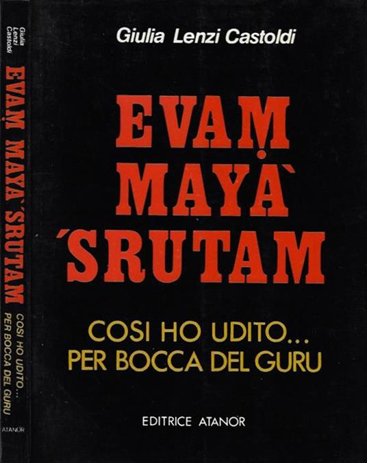 Evam Maya Srutam - Giulia Lenzi Castoldi - copertina