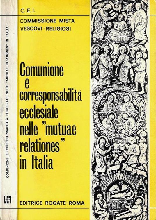 Comunione e corresponsabilità ecclesiale nella mutuae relationes in Italia - copertina
