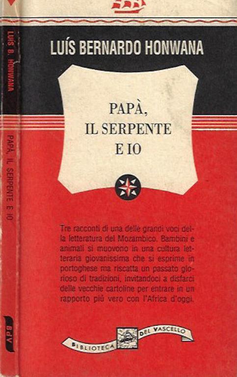 Papà, il serpente e io - copertina