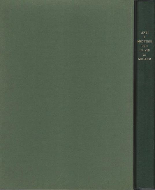 Arti e mestieri per le vie di Milano - copertina