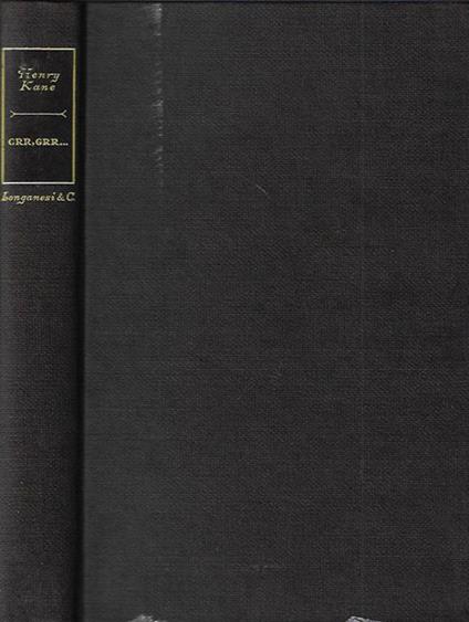 Grr, Grr… - Henry Kane - copertina