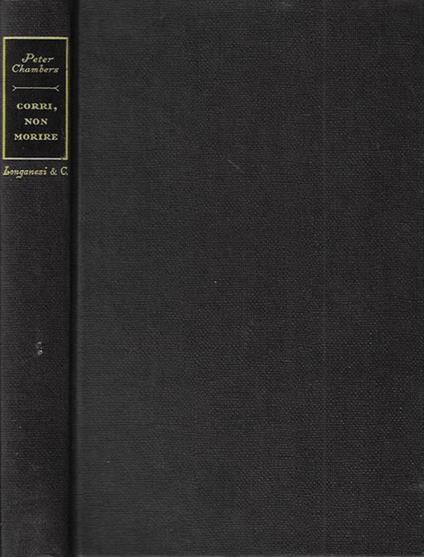 Corri non morire - Peter Chambers - copertina