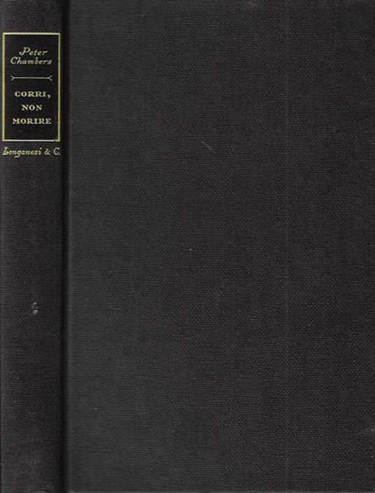 Corri non morire - Peter Chambers - copertina