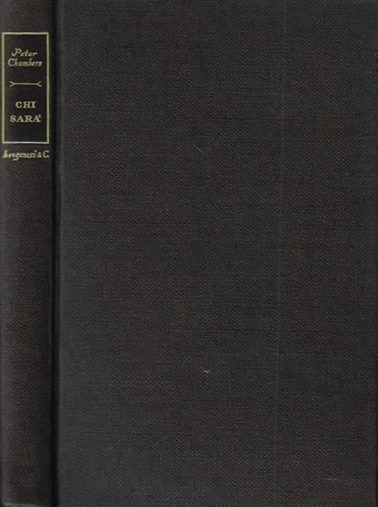 Chi sarà - Peter Chambers - copertina