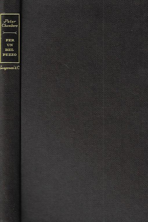Per un bel pezzo - Peter Chambers - copertina