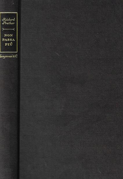 Non passa più - Richard S. Prather - copertina