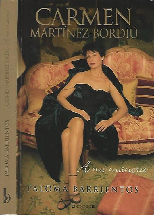 Carmen Martinez-Bordiù. A mi manera - copertina