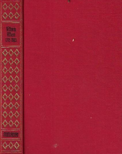 Vittorio Alfieri 1749 - 1803 - Nuccio F. Madera - copertina