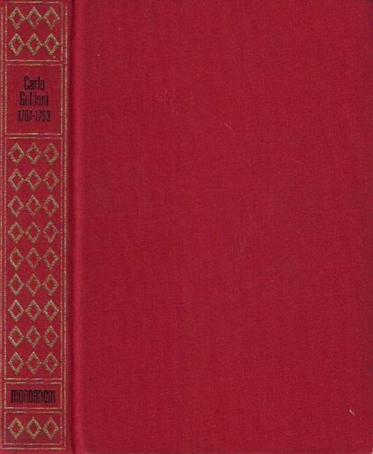 Carlo Goldoni 1707 - 1793 - Luigi Poma - copertina