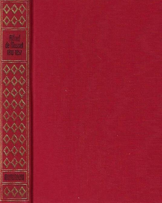Alfred de Musset 1810 - 1857 - copertina