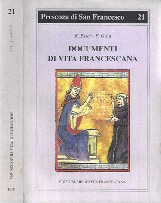 Documenti di vita francescana - copertina
