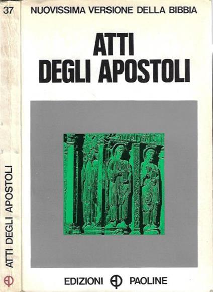 Atti Degli Apostoli - copertina