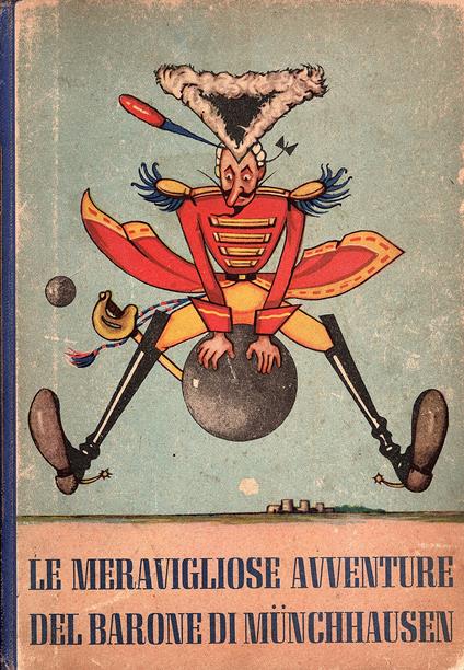 Le meravigliose avventure del barone di Munchhausen - Rudolf Erich Raspe - copertina