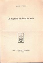 Le disgrazie del libro in Italia