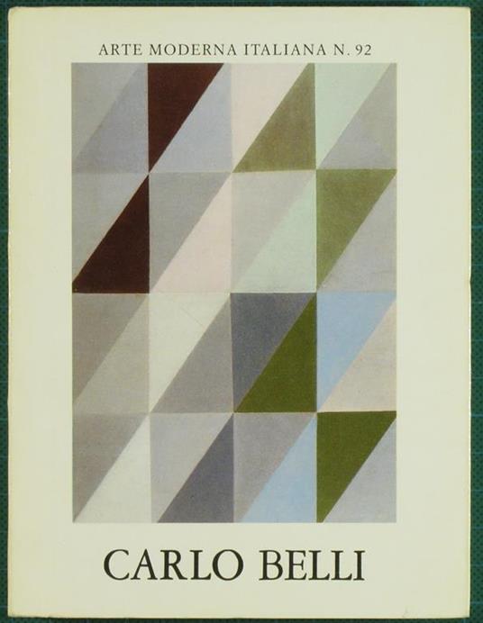 Carlo Belli - Marisa Volpi Orlandini - copertina