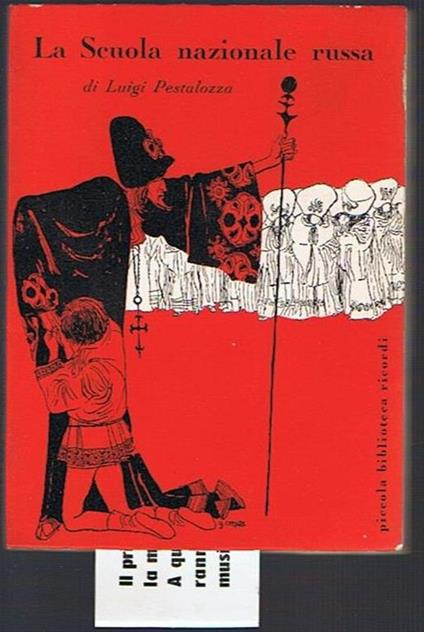 La Scuola nazionale Russa - Luigi Pestalozza - copertina