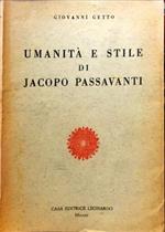 Umanità e stile di Jacopo Passavanti