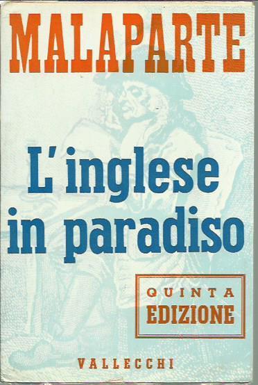 L' inglese in paradiso - Curzio Malaparte - copertina