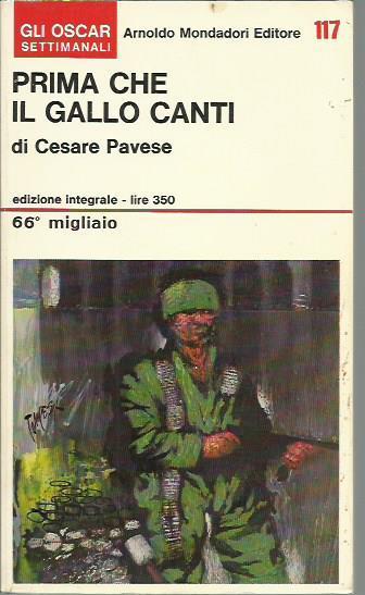 Prima che il gallo canti - Cesare Pavese - copertina