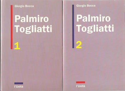 Palmiro Togliatti - Giorgio Bocca - copertina