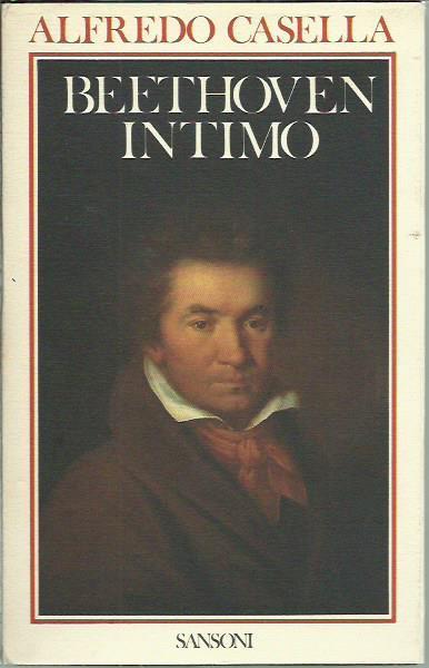 Beethoven intimo - Alfredo Casella - copertina