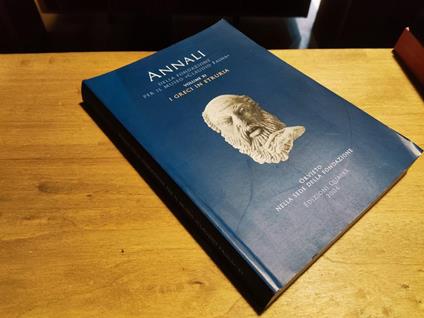 Annali della fondazione per il museo Claudio Faina Vol XI. I greci in Etruria - copertina