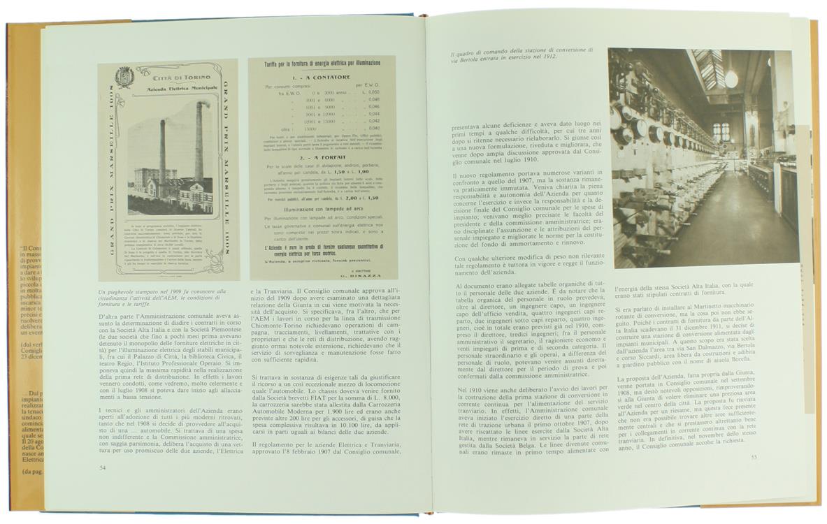 Energia Per Torino. I 75 Anni Dell'Azienda Elettrica Municipale