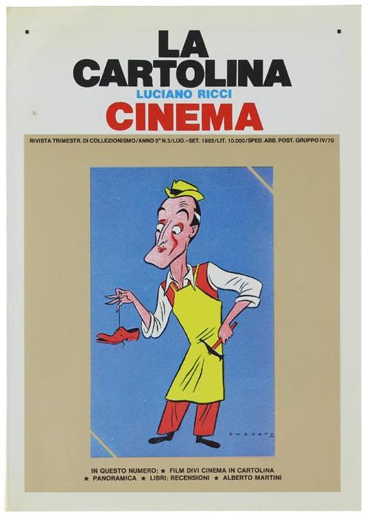 La Cartolina - Cinema - Luciano Ricci - copertina