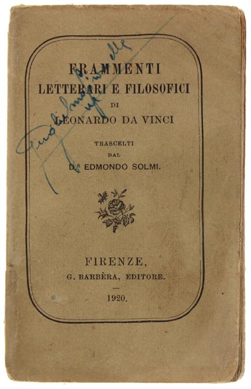 Bergoglio Libri d'Epoca Snc