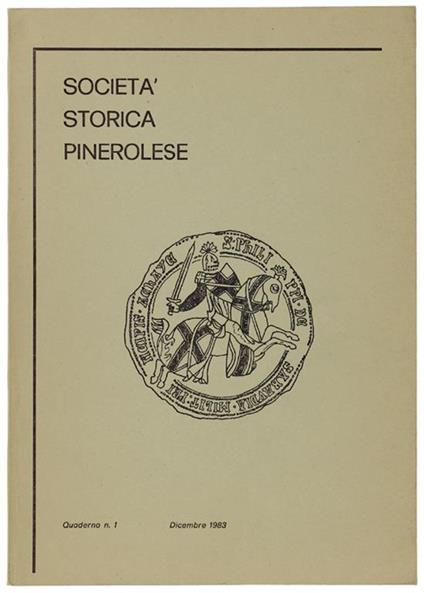 Quaderno N. 1 - Dicembre 1983 - copertina