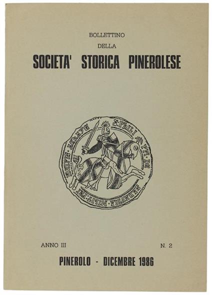 Bollettino Anno Iii N. 2 - Dicembre 1986 - copertina