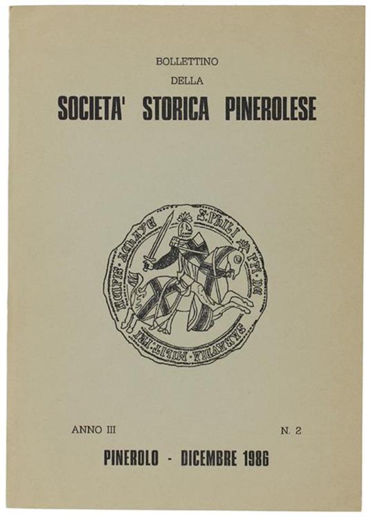 Bollettino Anno Iii N. 2 - Dicembre 1986 - copertina