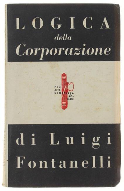 Logica Della Corporazione - Luigi Fontanella - copertina