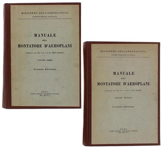 Manuale Del Montatore D'Aeroplani. Seconda Edizione - copertina