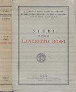 Studi in onore di Lanciotto Rossi