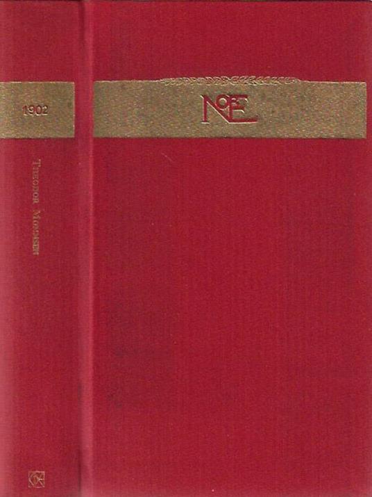 Theodor Mommsen - copertina