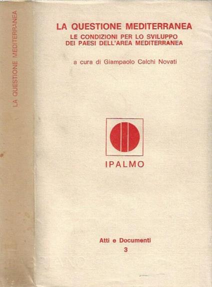 La questione mediterranea. Le condizioni per lo sviluppo dei paesi dell'area mediterranea - copertina