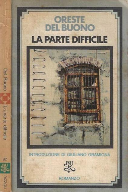 La parte difficile - Oreste Del Buono - copertina