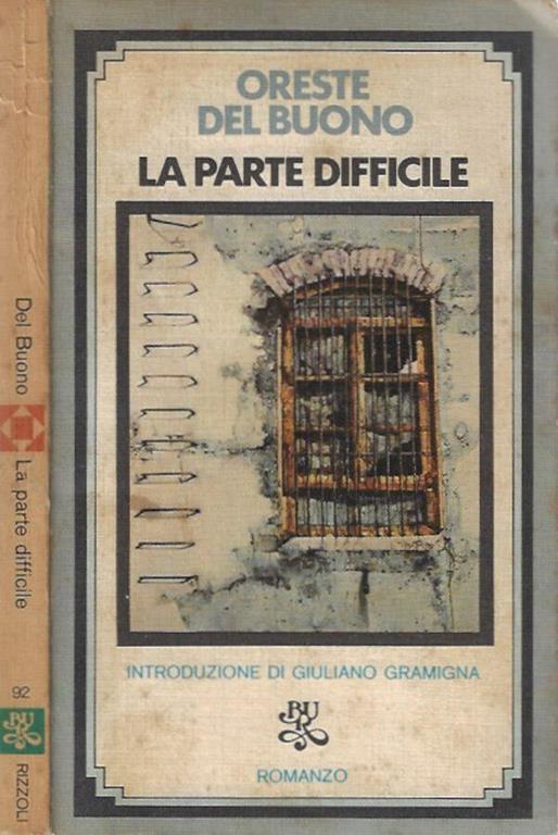La parte difficile - Oreste Del Buono - copertina