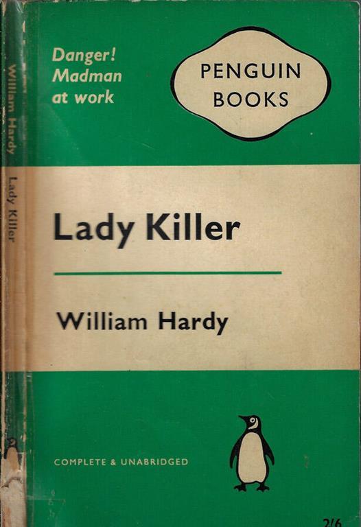 Lady Killer - William Hardy - copertina