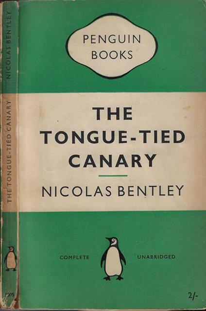 The tongue-tied canary - copertina