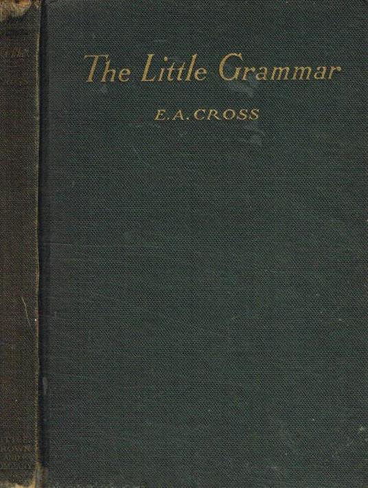The little grammar - copertina