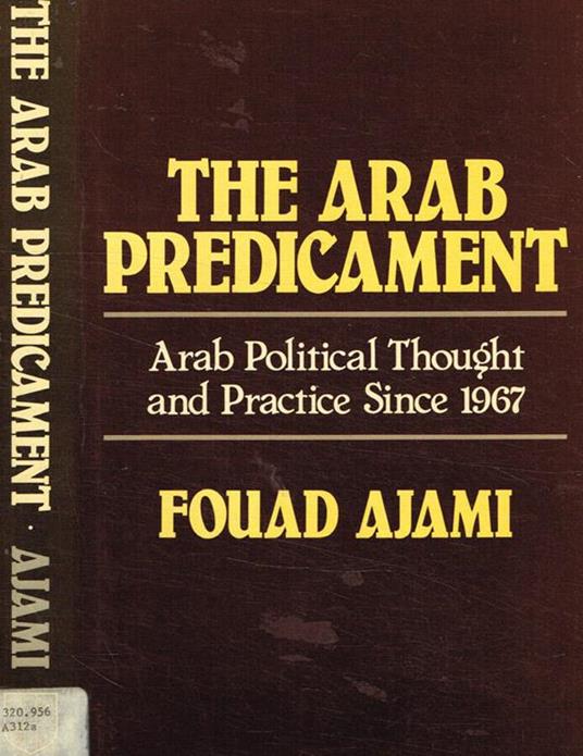 The arab predicament - copertina