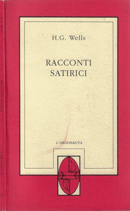 Racconti satirici - Herbert G. Wells - copertina