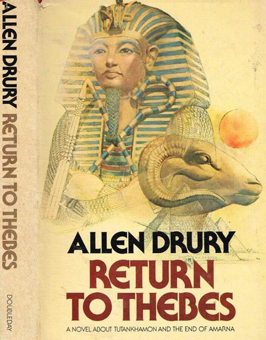 Return to thebes - Allen Drury - copertina